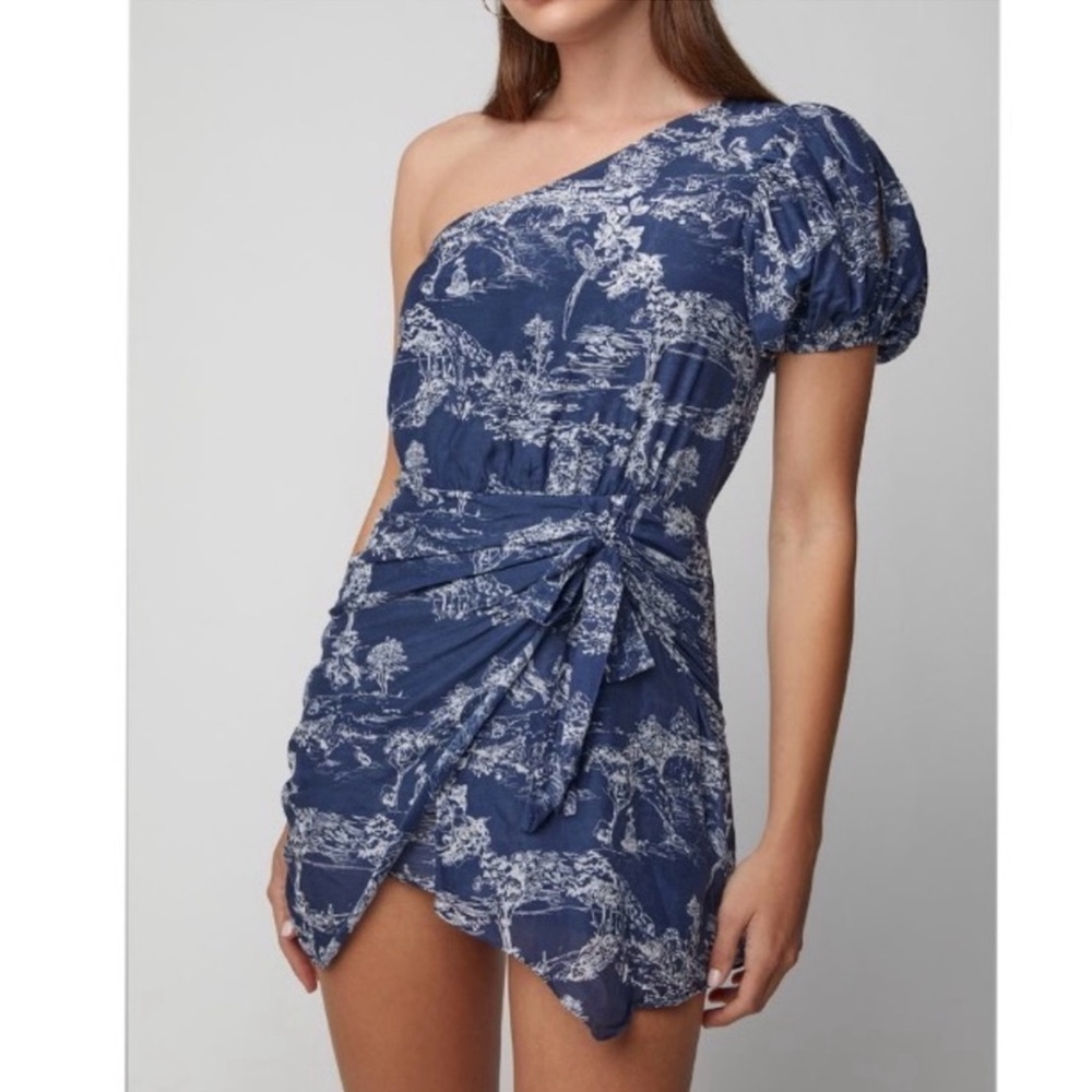 Loveshack Payton one shoulder dress